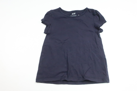 T-shirt from H&M - Size 110/116 - Navy blue