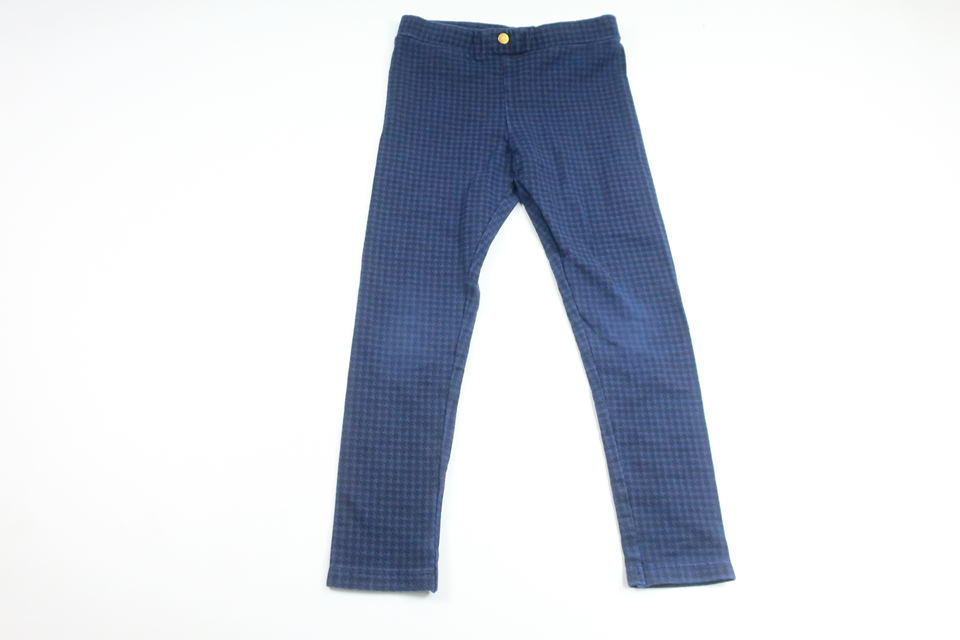 Checkered trousers from H&M - Size 116 - Navy blue