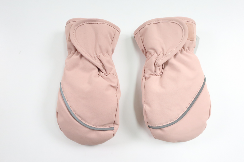 Fleecefodrade vantar från H&M - Storlek 74/80 - Rosa