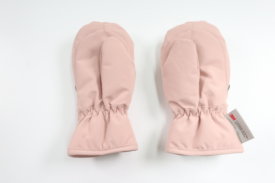 Fleecefodrade vantar från H&M - Storlek 74/80 - Rosa