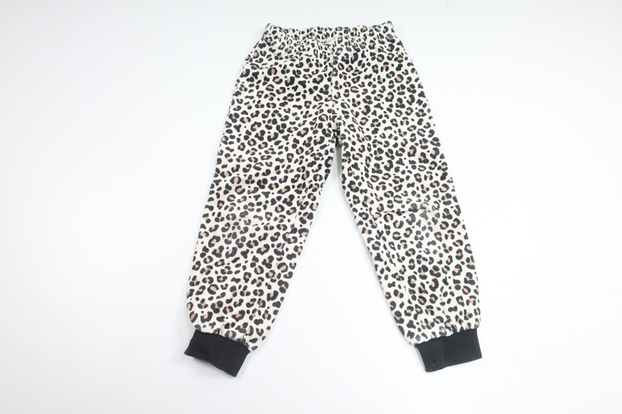 Fleece pajama bottoms from H&M - Size 98/104 - Off-white