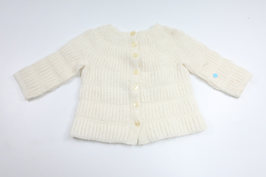 Knitted cardigan from Hemstickat - Size 86/92 - White