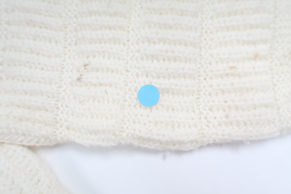 Knitted cardigan from Hemstickat - Size 86/92 - White