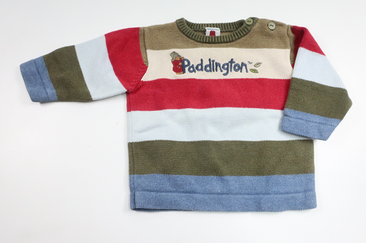 Knitted sweater from Paddington Bear - Size 74 - Multi