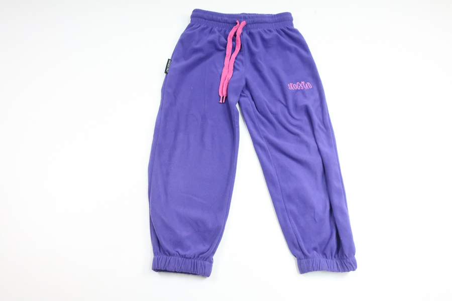 Fleece trousers from Skogstad - Size 98/104 - Purple