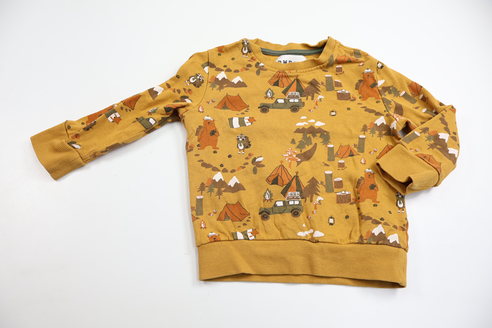 Sweatshirt från Denim Day - Storlek 92 - Gul