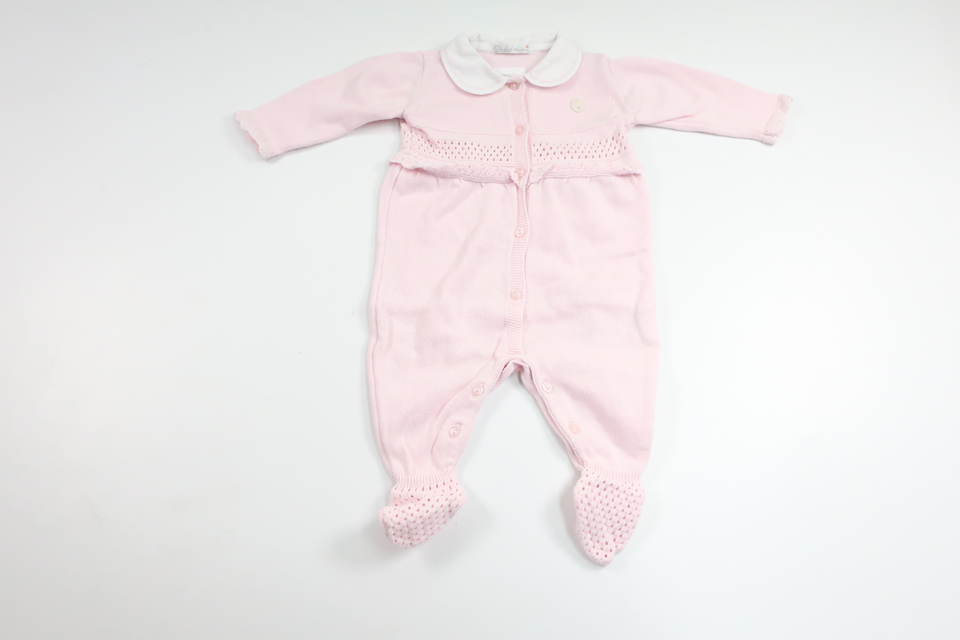 Knitted jumpsuit from Dr. Kid Newborn - Size 62/68 - Pink