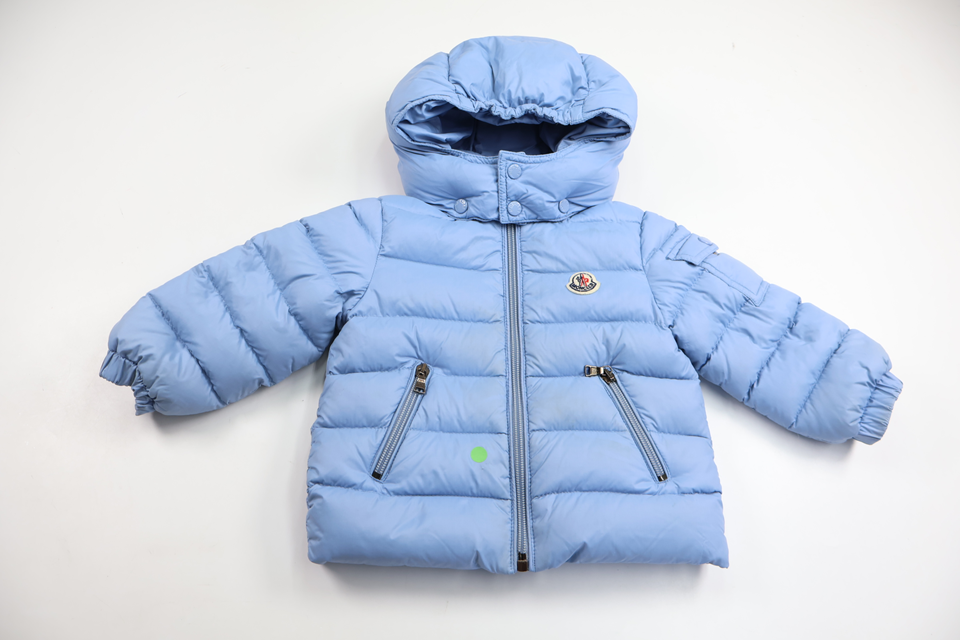 Vadderad jacka från Moncler - Storlek 74/80 - Blå