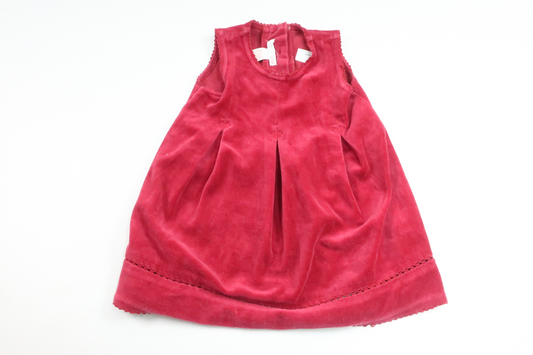 Dress in fleece from H&M - Size 74 - Red