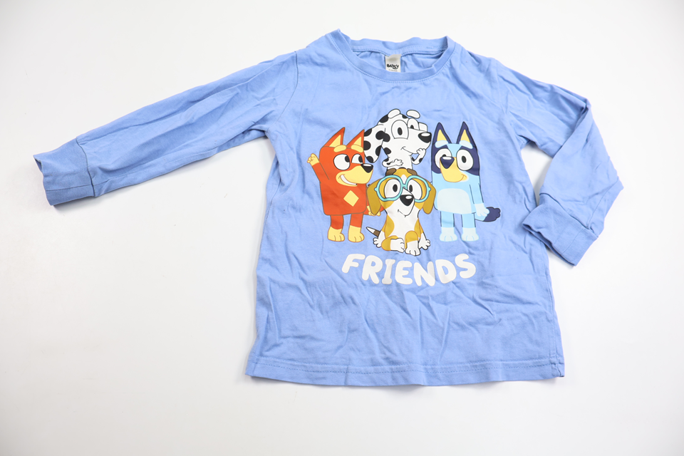 Pyjamaströja med Bluey från Lindex - Storlek 92 - Blå