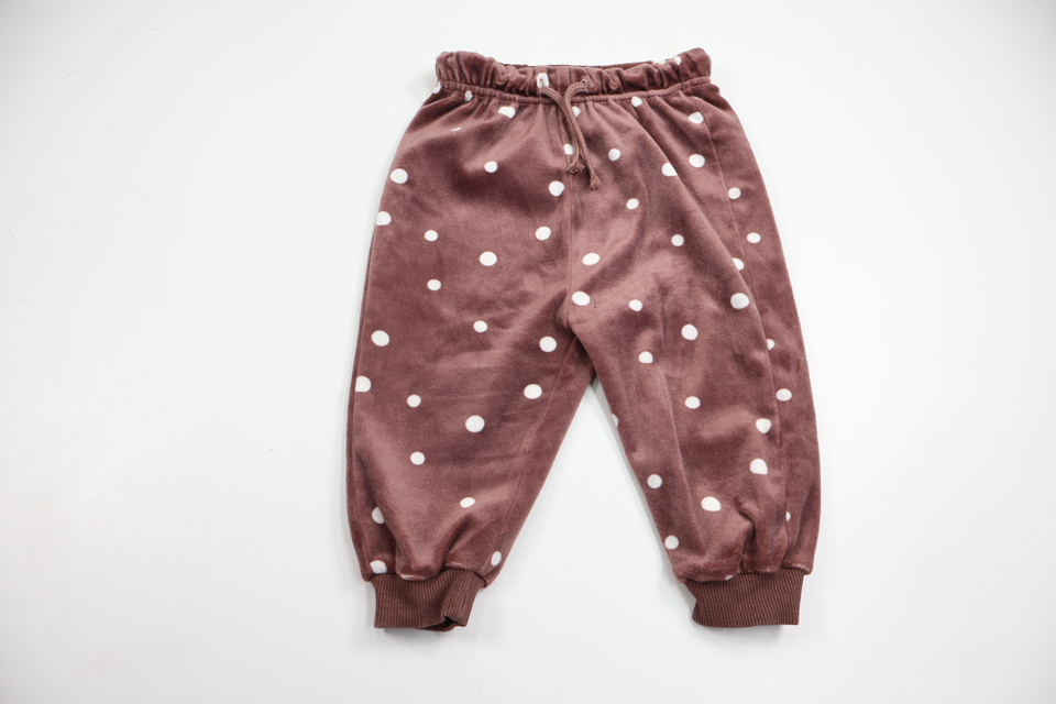 Prickiga byxor från My Wear Baby - Storlek 74 - Lila