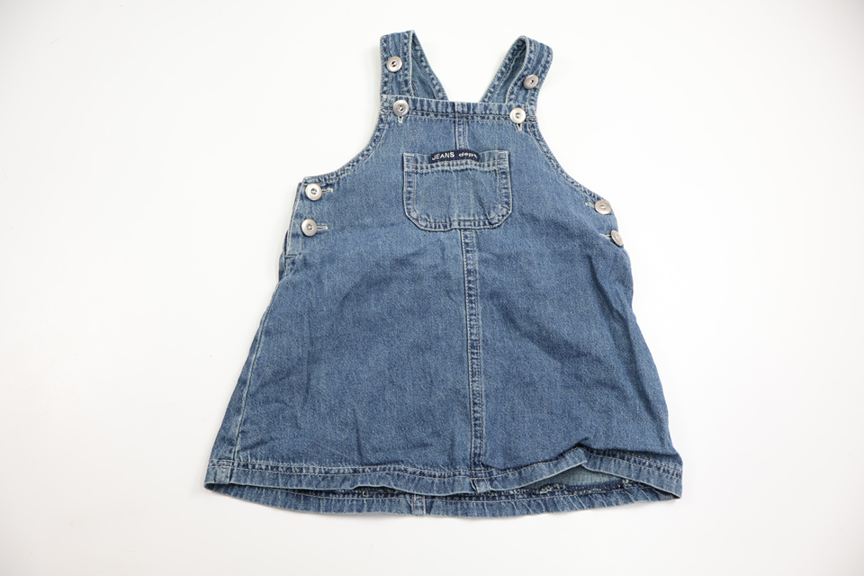Hängselklänning från Jeans Dept - Storlek 80 - Denim