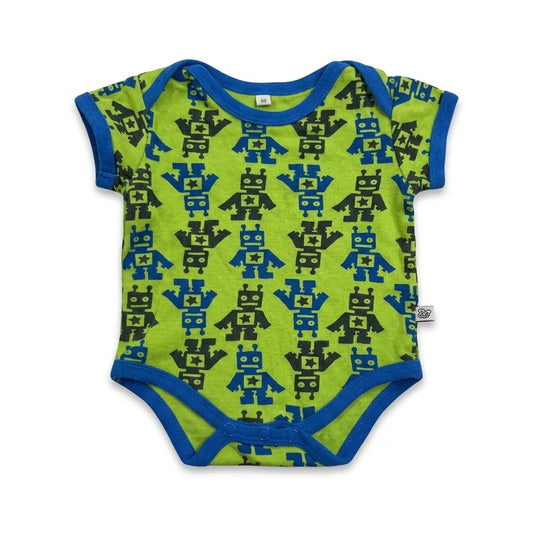 Patterned bodysuit from Pippi - Size 50 - Green