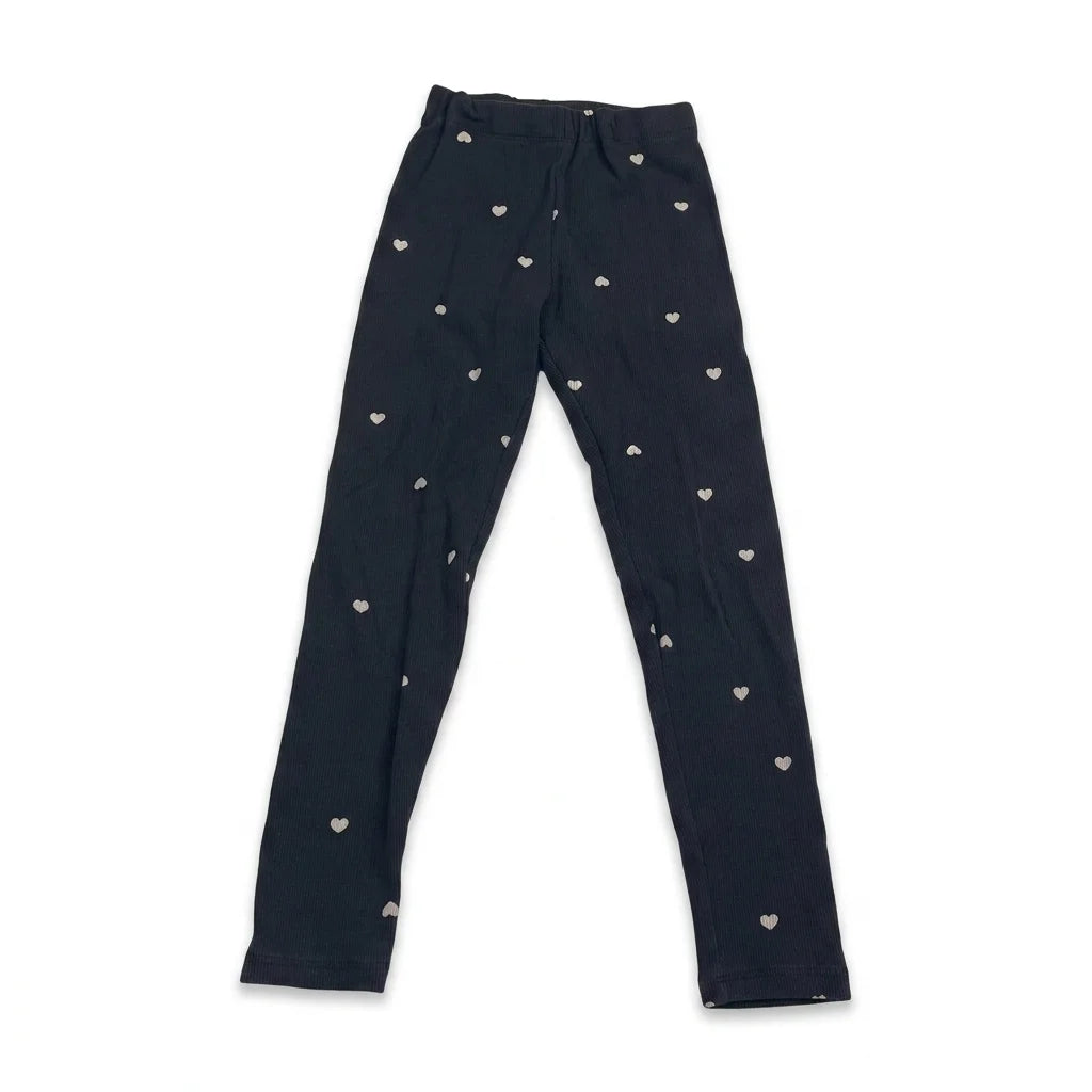 Prickiga leggings från H&M - Storlek 116 - Svart