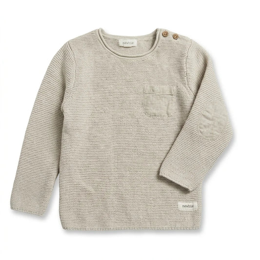 Sweater from Newbie - Size 86 - Beige