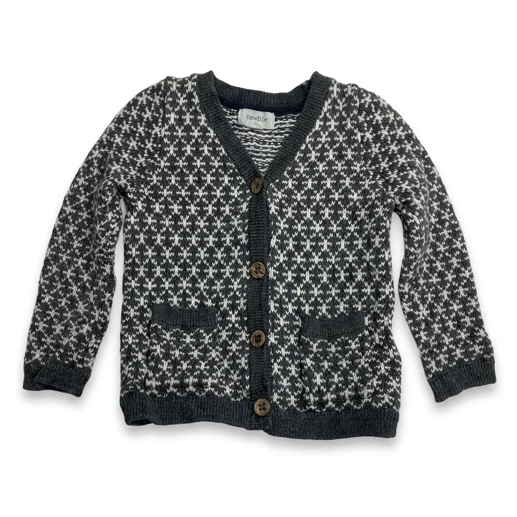 Cardigan from Newbie - Size 62 - Grey