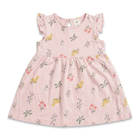 Floral dress from H&M - Size 86 - Pink
