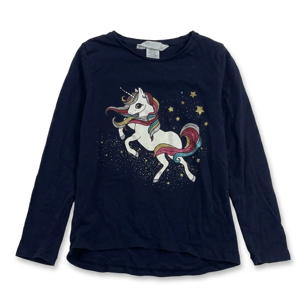 Tröja från H&M - Storlek 110/116 - Marinblå