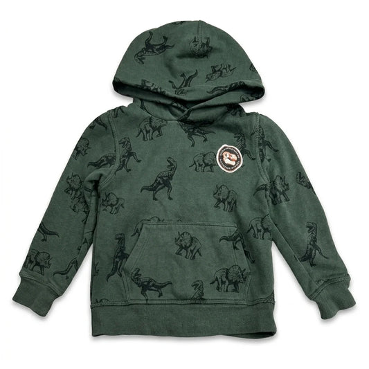 Animal print sweatshirt from H&M - Size 98/104 - Green
