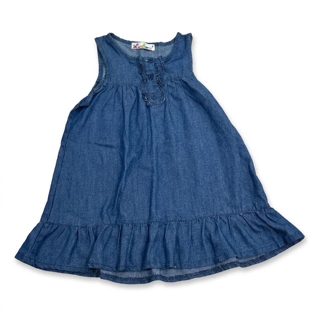 Klänning från LuSen - Storlek 104 - Denim
