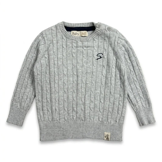 Sweater from Baby Skill - Size 74 - Grey