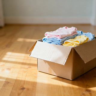Labels left