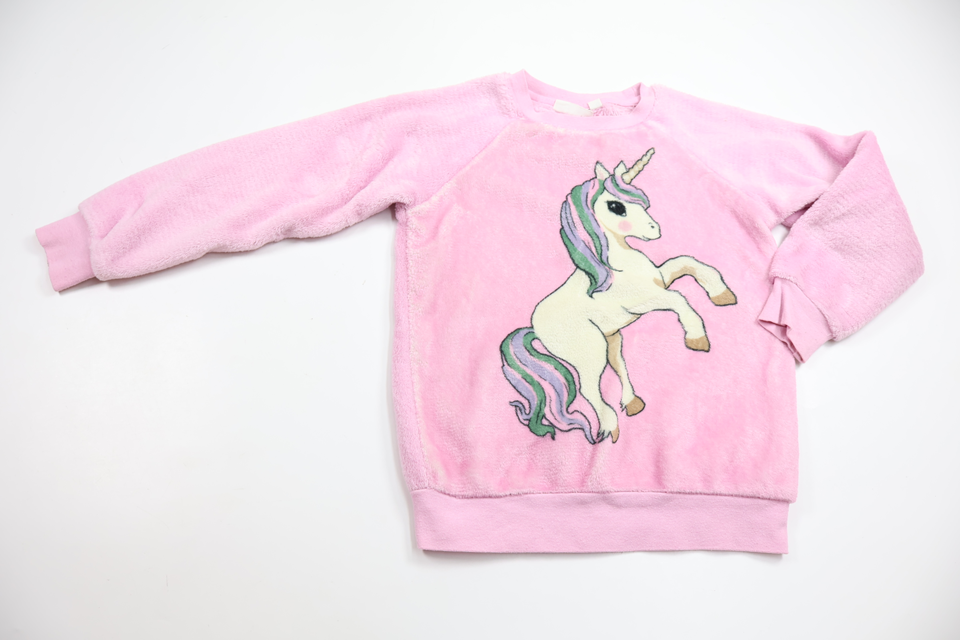 Fleece jumper from Kappahl - Size 110/116 - Pink