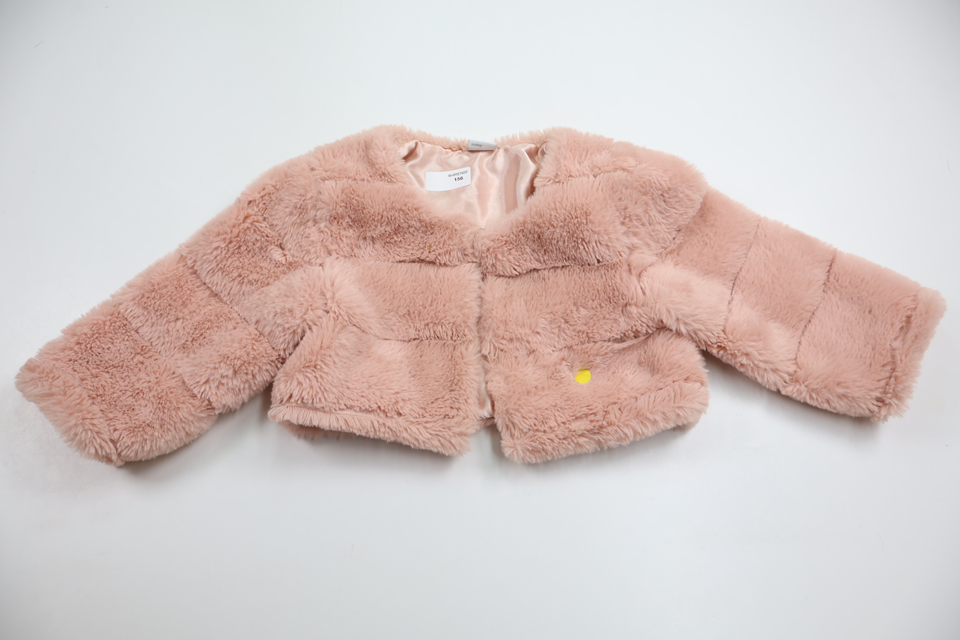 Faux fur bolero from Lindex - Size 110/116 - Pink