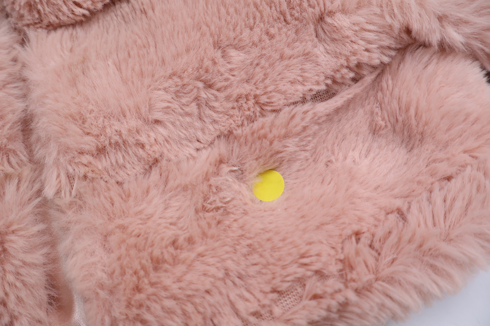 Faux fur bolero from Lindex - Size 110/116 - Pink