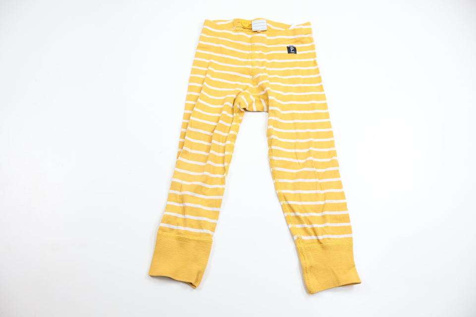 Striped trousers from Polarn O. Pyret - Size 92 - Yellow