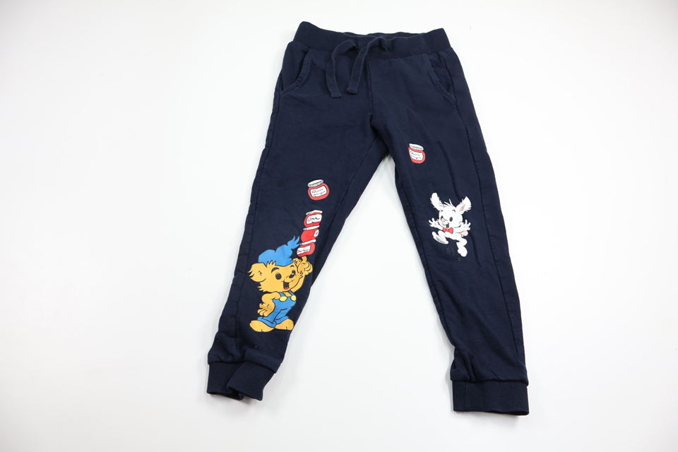 Sweatpants from Bamse by Lindex - Size 110 - Navy blue